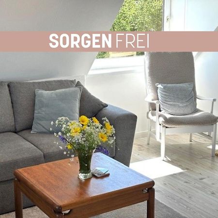 Sorgenfrei -Ruhe Und Erholung In Schoener Studiowohnung Glücksburg Exterior foto